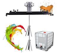 Pneumatic Mixer Air Agitator for Efficient Mixing, 1000L Tank, Adjustable RPM 2500/1800/1000, Paint Stirring Equipment for Industrial Applications
