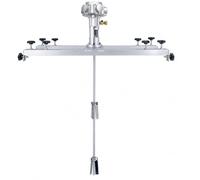 Pneumatic Mixer for 1 Ton Containers, Air Agitator with Folding Propeller and Support Hanger for Paint, Coatings, Ink, and Viscous Liquids