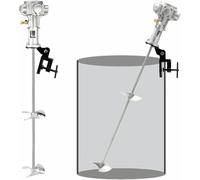Pneumatic mixer,Pneumatic Paint Mixer, Air Stirrer With Clip Holder For 55 Gallon Tank Barrel, Automatic Stirring Machine, Paint Mixing Tool For Rec~/