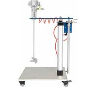 Pneumatic mixer,Pneumatic Paint Mixer, Ink Solvent Mixer, 30 Gallon Paint Mixer Machine, Automatic Lifting Air Mixer, Commercial Pneumatic Mixer~/