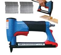 Pneumatic Nailer - Heavy Duty Stapler 4-8bar, Pneumatic Nail Extractor | For Furniture Making, Upholstery, Skirting Boards, DIY Projects, Framing, Carpentry