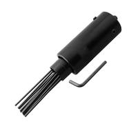 Pneumatic Needle Bundle Deruster Head for Air Hammers, 19 Needles, 3mm Diameter, High-Carbon Steel Rust Removal Tool Compatible with Pneumatic Scalers, 15000-22000 RPM, 1/4 Inch Air Inlet