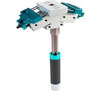 Pneumatic Needle Clamping Cylinder, 10mm Adjustable Stroke Air Clamp, 3-8 Bar Pneumatic Clamping Cylinder for Jigs Fixtures and Mould Pressing