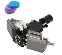 Pneumatic Needle Clip, V-Shaped Air Clamp, Non-Woven Sponge, 0-13.8mm Length, 50N Gripping Force for Packaging Applications
