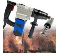 Pneumatic Needle Scaler 1100w Needle Derusting Gun,Electric Metal Paint Cleaning Tool, 4500 RPM,for Boats, Cars, Metal Stairs, Needle Derusting Gun,220V