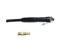 Pneumatic Needle Scaler for Rust, Paint & Weld Slag Removal - 4000 RPM Air-Powered Rust Remover with 12 Hardened Steel Needles, 90 PSI, 4.0 CFM, Black US