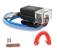 Pneumatic Nicks Grinder, Air Connection Opener with 4.2ft Air Pipe, 6m Spring Tube, 35000RPM Abrasive Wheel Cutting Tool, Portable Groove Grinding Machine