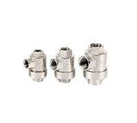 Pneumatic one way brass gas air Quick exhaust valve BQE-01/02/03/04 thread 1/8" 1/4" 3/8" 1/2" air pipe valve IDGTTLDF(BQE 02)