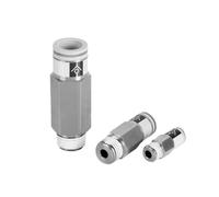 Pneumatic one-Way Check Valve Direct Control AKH Check Plastic Check Valve one-Touch Connector 1PCS(AKH08B-03S)