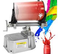Pneumatic Oscillation Machine, 0.2-0.6Mpa Paint Shaker Mixer, 0-500 Oscillations/Min, 15 Min/Batch, Adjustable Clamp for Paint & Watercolor
