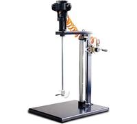 Pneumatic Paint Mixer 1/8HP 2600RPM Stainless Steel Agitator Tool | 20L Pneumatic Bracket Mixer for Efficient Industrial Paint Mixing, 1/8HP Power, High-Speed 2600RPM Agitation