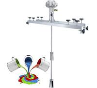 Pneumatic Paint Mixer, 1 Ton Tank Stirring Machine with Folding Propeller and Support Hanger, Ideal for Ink Dissolver and Agitator, Efficient Paint Mixing Tool