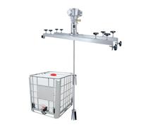 Pneumatic Paint Mixer, 250 Gallon IBC Air Agitator, Bracket Mixer, with Foldable Blades, Paint Stirring Machine Mix Tool(H004)