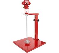 Pneumatic Paint Mixer 5 Gallon Adjustable Drum Bucket Agitator, Air Stirring Tool for Paint, Ink, Coating Mixing