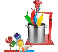 Pneumatic Paint Mixer, 5 Gallon Stainless Steel Mixer for Efficient Mixing of Paints and Dyes, 2600 RPM High-Speed Performance