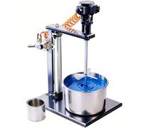 Pneumatic Paint Mixer, 5 Gallon Vertical Stirring Machine with Variable Speed & Adjustable Height for Chemical Coating and Plaster Mixing