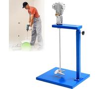 Pneumatic Paint Mixer - Automatic Lifting, 5-Gallon Capacity, Adjustable Speed, Stable Base, Heavy-Duty Air-Powered Stirrer