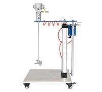Pneumatic Paint Mixer Ink Dissolver Agitator, Paint Stirring Machine, Automatic Lifting Air Agitator, Commercial Pneumatic Mixer, Ink Coating Mixing Tool