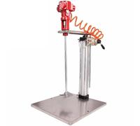 Pneumatic Paint Mixer Machine, 5 Gallon Automatic Lift Paint Stirrer, Stainless Steel Vertical Air Mixer, Height Adjustable, for Paint Mixing in Paint Factory, Home Industry