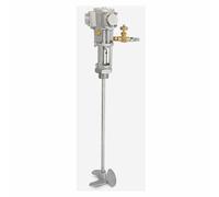 Pneumatic Paint Mixer Machine, 5 Gallon Automatic Paint Air Agitator Paint Shaker Stainless Steel Impeller Paint Mixer Stirring Tool Painting Blender