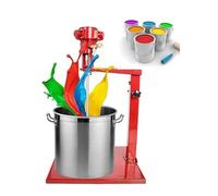 Pneumatic Paint Mixer Machine, Automatic Lifting Paint Stirring Machine, Air Agitator Blender, for Stirring Paint Mixing Feed Plaster Mortar