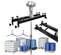 Pneumatic Paint Mixer Machine, High Power Air Agitator for Efficient Ink and Coating Mixing in Tanks and Barrels