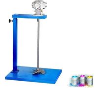 Pneumatic Paint Mixer, Manual Agitator for 5 Gallon Tanks, Adjustable Speed Lifting Bracket, Heavy Duty Air Powered for Paint, Ink & Coatings