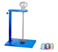 Pneumatic Paint Mixer, Manual Agitator with Adjustable Speed and Lifting Bracket, Fits 5 Gallon Pails, Air-Powered Stirring Tool for Coatings, Resins, and Industrial Liquids