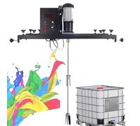 Pneumatic Paint Mixer Mortar Air 980W Electric Container Machine Mixing Stirring Machine Bracket Air Mixing Drive with Folding Propeller for Ink Dissolver