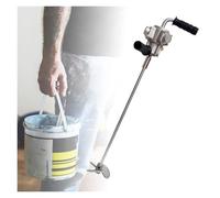 Pneumatic Paint Mixer Portable Paint Mixer Stirring Tool, 5Gal 20L Adjustable Speed Coating Mixer Machine, Air Agitator Paint Mix Tool
