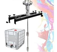Pneumatic Paint Mixer Tool, Automatic Impeller Retractable, for Mixing Coatings and Paints, 3 Cylinders Design (Bucket Not Included)
