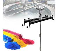 Pneumatic Paint Mixer with Retractable Bracket, Efficient Agitator for Small Batch Stirring and Shaking Applications