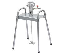 Pneumatic Paint Mixer with Stainless Steel Impeller, 2500 RPM Speed, Manual Lift, Air Control Valve, for Ink and Dyes