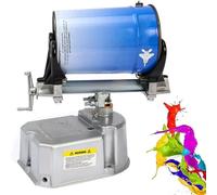 Pneumatic Paint Shaker, 0.2-0.6Mpa, 0-500 Oscillations/Min, 1-5L, 15 Min/Batch, Adjustable Clamp for Paint and Watercolor