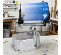 Pneumatic Paint Shaker Machine, Air Powered Mixer for 1 Gallon Cans, Adjustable Clamp & 30° Oscillation, 700 RPM, Self-Cooling, 24/7 Use