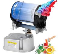 Pneumatic Paint Shaker Mixer, 1-5L Paint Inks Mixing Shaker with Adjustable Clamp, 30° Oscillation&0-500rpm/Min Speed, for Dyes, Resins, and Watercolor Mixing