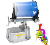 Pneumatic Paint Shaker Mixer, 30° Oscillation & 0-500rpm, Adjustable for Barrel Dia 80-250mm, 15-Min Cycle for 1-5kg Cans