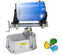 Pneumatic Paint Shaker Mixer, Adjustable Clamp for 80-250mm Barrels, 30° Oscillation, Speed 0-500rpm, Suitable for 1-5L Mixing, Handles Oscillation Weight up to 5Kg