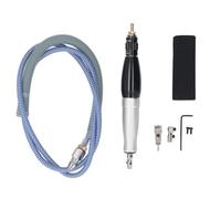 Pneumatic Pencil Die Grinder, Air Grinding Machine with 8000bpm Stroke Speed, Ultrasonic Reciprocating Tool for Precision Mold Polishing, Includes 3mm Collet and Swing Function for