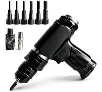 Pneumatic Pin Puller Tool with Variable Speed Valve & M4-M12 Pin Pulling Head for Mold and Automotive Maintenance, Dowel Pin Remover