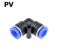 Pneumatic Pipe Fitting Air Quick Fittings Connector 8mm 10mm 6mm 4mm 12mm Water Hose Push In Tube Flow Control Crane Couplings(PV,10mm)