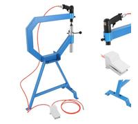 Pneumatic Planishing Hammer - Metal Shaping Machine with Stand and Pedal for Sheet Metal Fabrication and Auto Body Repair