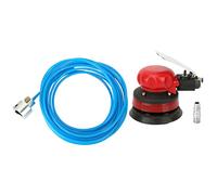 Pneumatic Polisher Air Water Sander High Speed Grinding Machine Kit with 5 Inch Disc and 1/4 Inch Inlet for Dry Fragile Materials and Non High Temperature Workpieces