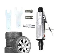 Pneumatic Polishing Machine | Stainless Steel Polishing Device for Woodworking - Compact Design Grinder Polisher Tool for Metal Castings Wheels Welder Car Detailing