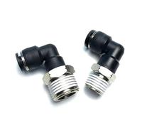 Pneumatic Quick Connector Inch Air Pipe 1/4 "5/16" 3/8 "1/2" PL Thread 1/8 1/2 PL1/4-02/03 1Pcs(PL 3l8-PT1l8)