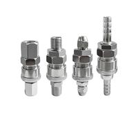 Pneumatic Quick Connector Male and Female SP/PP Quick Plug Woodworking air Gun dust Blower air Pump Tube air Compressor self-Locking(Self-lockingset(oph+osh) 30)