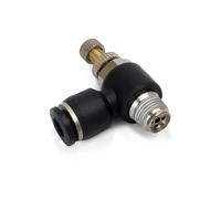 Pneumatic Quick Connector SL one-Way Throttle Valve Flow Control Hose air Pipe Connector 4 6 8 10 12 External Thread 1/8 1/4 3/8 1/2(SL12-04)