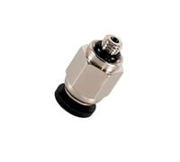 Pneumatic Quick Fitting PC4-M5 3D Printers B0WDEN Jointer, Quick Pneumatic Coupler Connectors, Fittings for 1.75/3mm PTFE Tube Pipe 10pcs(Black)