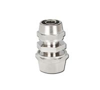 Pneumatic Quick Screwing Brass Hose Fitting T-Type L-Type Cross-Type Tube OD 4mm 6mm 8mm 10mm 12mm 14mm 16mm Pneumatic Fittings 1Pcs(Four Way,16mm)
