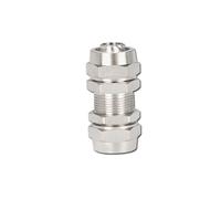 Pneumatic Quick Screwing Brass Hose Fitting T-Type L-Type Cross-Type Tube OD 4mm 6mm 8mm 10mm 12mm 14mm 16mm Pneumatic Fittings 1Pcs(Bulkhead,12mm)